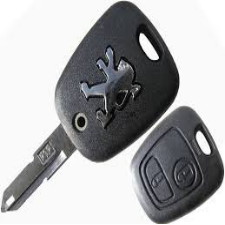 Peugeot Transponder Car Key